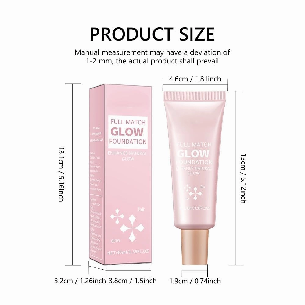 Luminous Foundation Liquid - Radiant, Hydrating & Skin-Perfecting with Natural Glow Finish (#04)