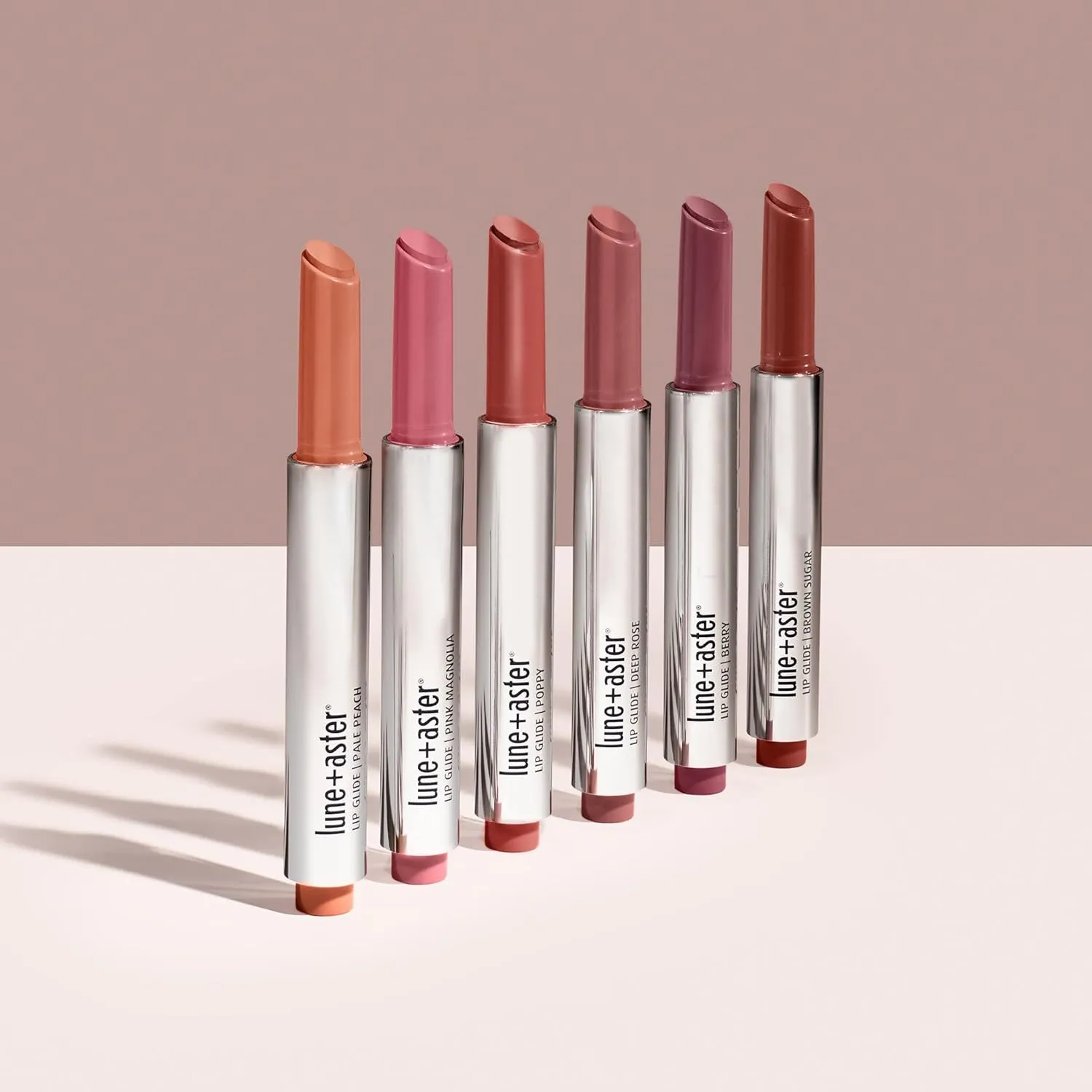 Lune Aster Lip Glide | Glossy, Dewy Lightweight, Balmy-Gel Lipstick