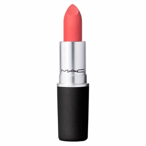 M.A.C Cosmetics Powder Kiss Lipstick - 928 Sheer Outrage (Grapefruit Pink) - 0.1 oz / 3 g