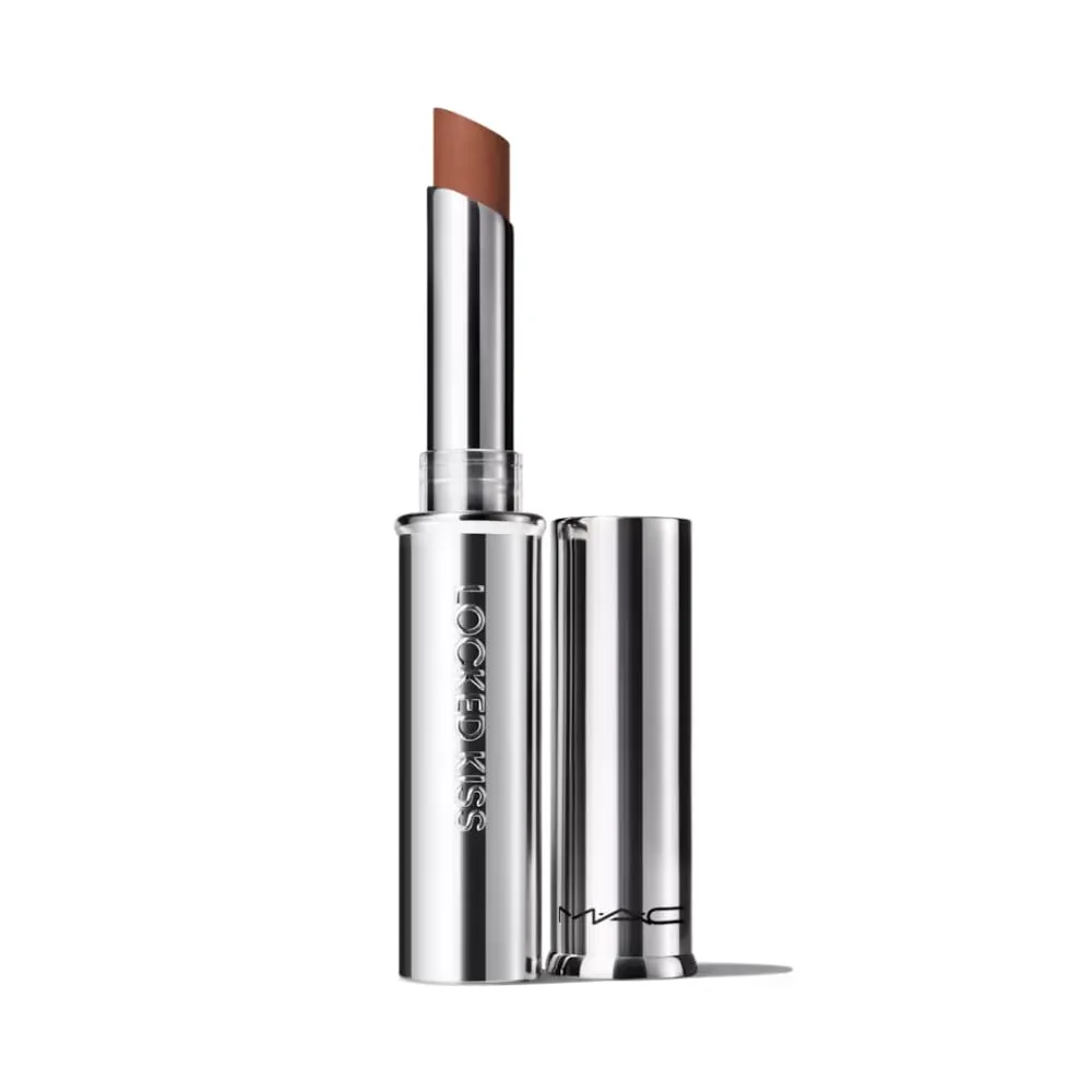 MAC Locked Kiss 24 Hour - Poncy for Women - 0.06 oz Lipstick