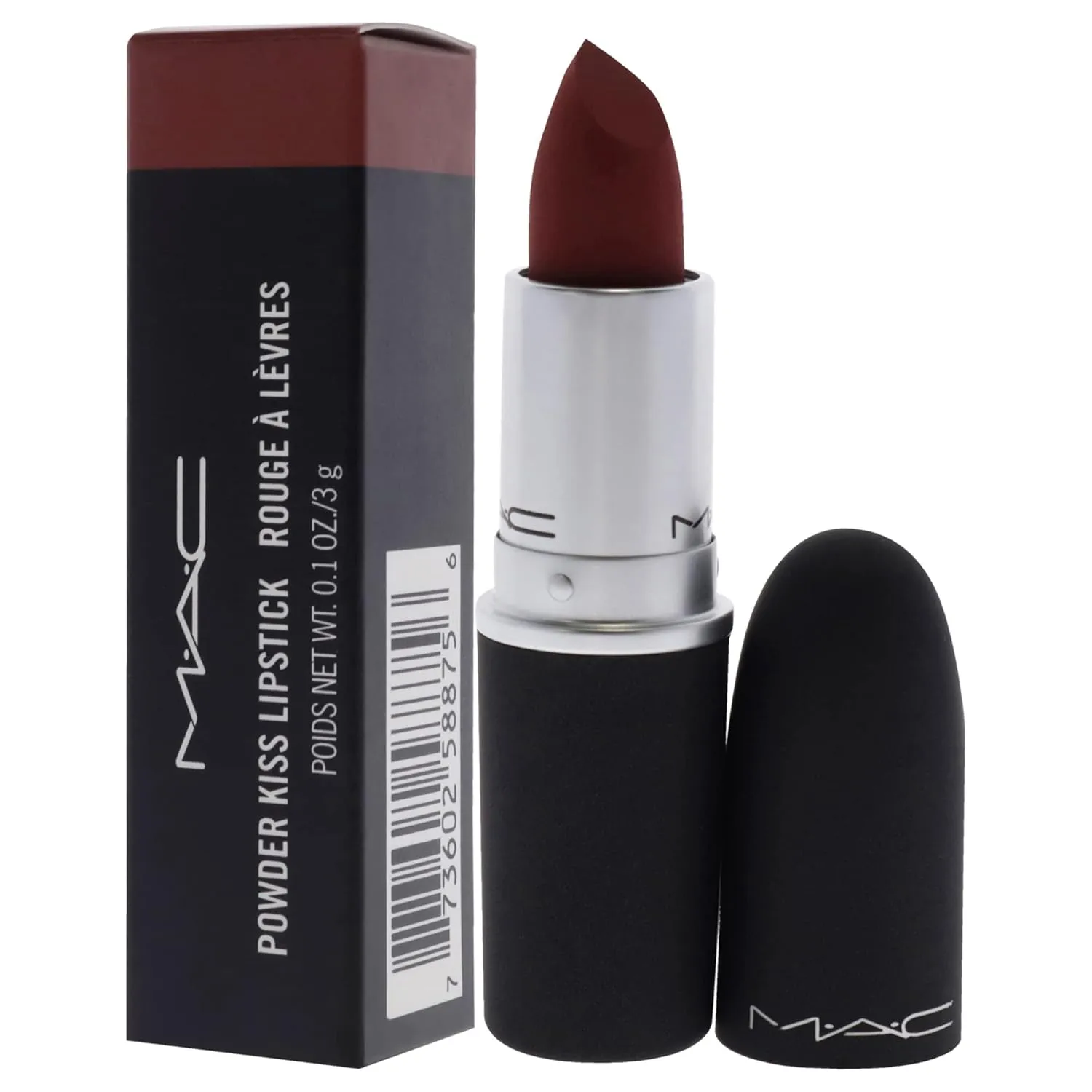 MAC Powder Kiss Lipstick - 926 Dubonnet Buzz Lipstick Women 0.1 oz
