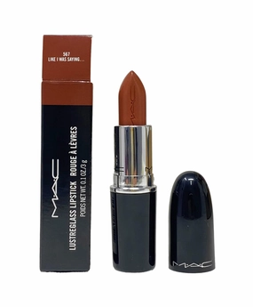 MAC Lustreglass Lipstick - 567 Like I Was Saying (.1 Oz / 3g)