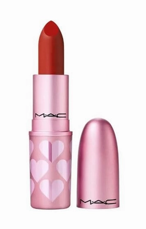MAC M.A.C Matte Lipstick Mother's Day Hearts Edition - Chili, 0.1 Ounce (Pack of 1)
