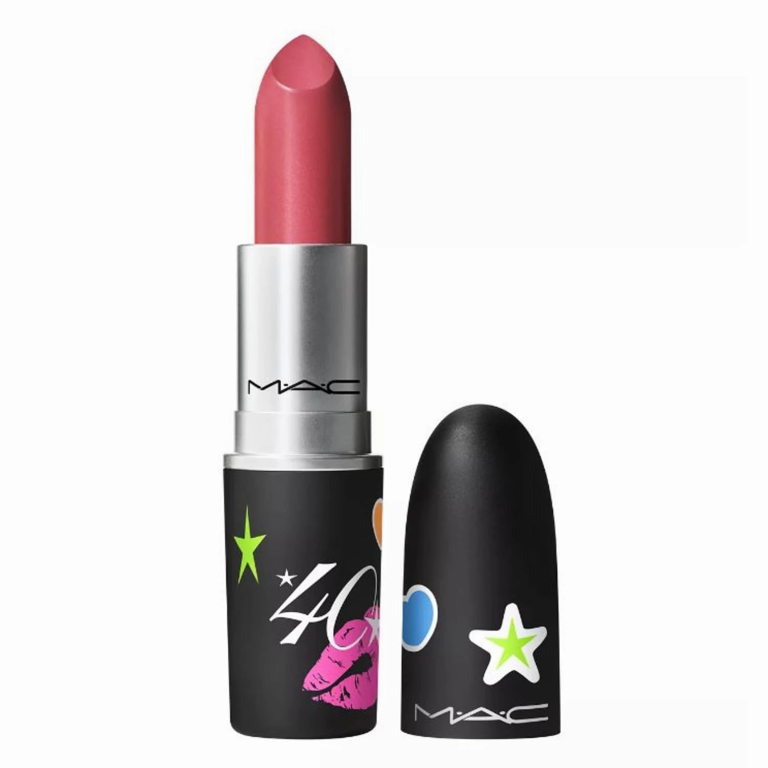 MAC Special Edition 40's Bringbacks Collection Cremesheen Lipstick - Hot Gossip (neutral mid-tone pink) - .1 oz / 3 g