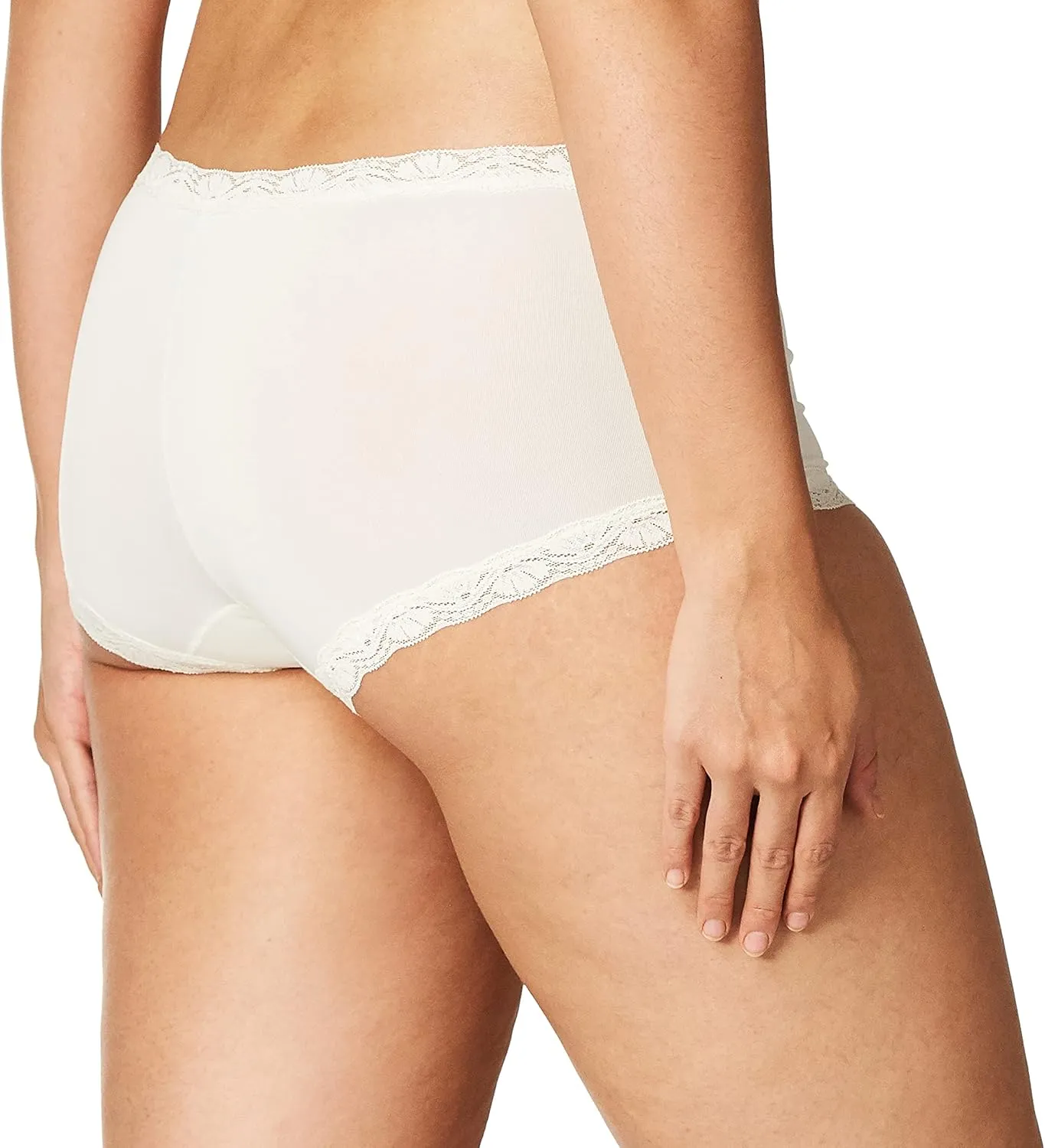 Maidenform Women's One Fab Fit Microfiber Boys'hort Underwear with Lace