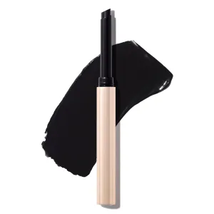 MAKE Beauty Cream Supreme Long-Lasting Lipstick. High Impact Hydrating Lip Color with Emollient Moisturizing Formula. Creamy Semi-Glossy Lipstick - Shade, Blackout