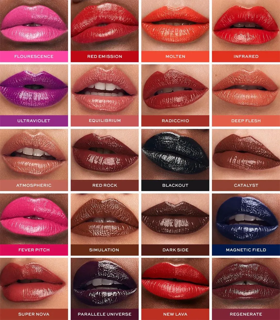 MAKE Beauty Cream Supreme Long-Lasting Lipstick. High Impact Hydrating Lip Color with Emollient Moisturizing Formula. Creamy Semi-Glossy Lipstick - Shade, Magnetic Field