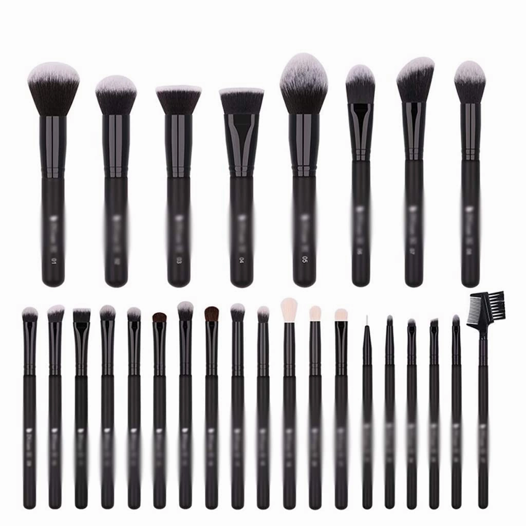 Makeup Brush 27pcs Professional Makeup Brushes Set Natural Goat Hair Foundation Powder Eyeshadow Makeup Kits