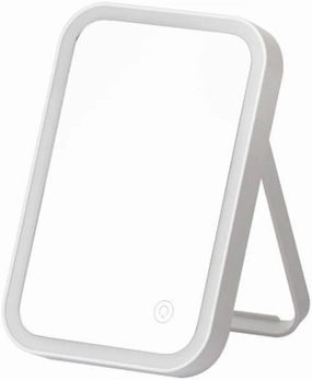 Makeup Mirror Home Desktop LED Lighted Makeup Mirror Rechargeable Makeup Mirror Folding Makeup Mirror Portable Light Filling Mirror Lighted Makeup Mirror