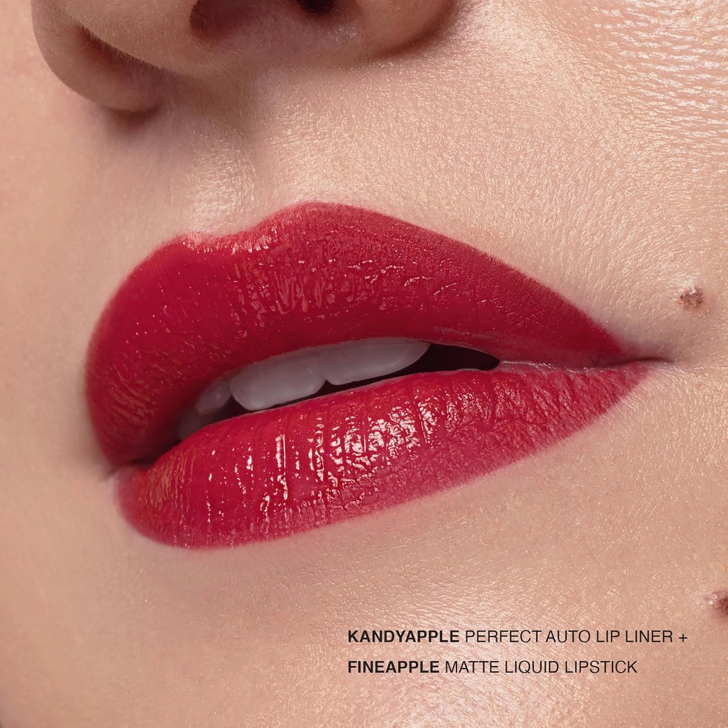 Matte Liquid Lipstick, Cruelty Free, Vegan, Paraben Free - Made in Italy (FINEAPPLE | Bright Red)