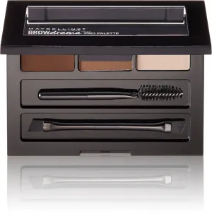 Maybelline Brow Drama Pro Eyebrow Palette, Auburn, 0.1 oz.