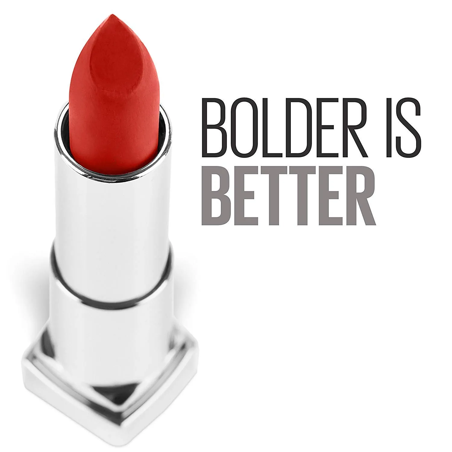 MAYBELLINE New York Color Sensational Orange Lipstick Matte Lipstick, Orange Danger, 0.15 oz, 1 Count