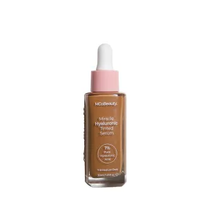 MCoBeauty Miracle Hyaluronic Tinted Serum, 7-8 Medium Dark, Hydration & Glow for Radiant Skin, Vegan, Cruelty Free Cosmetics