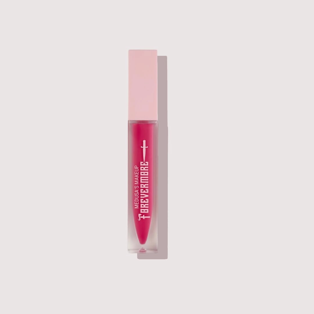 Medusa's Makeup Forevermore Liquid Matte Lipstick Bold, VelvetyMatte Finish - Long-Lasting Wear - Cruelty Free & Vegan (Obvi, 2 fl oz)