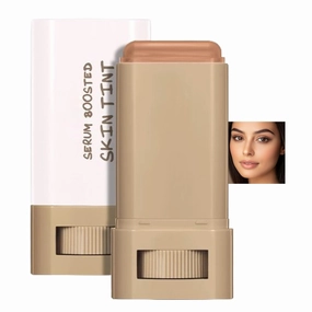 Melambo Skin Tint, Melambo Beauty Balm Serum, Serum Boosted Skin Tint Balm, Melambo Makeup Foundation Stick for Women (06)