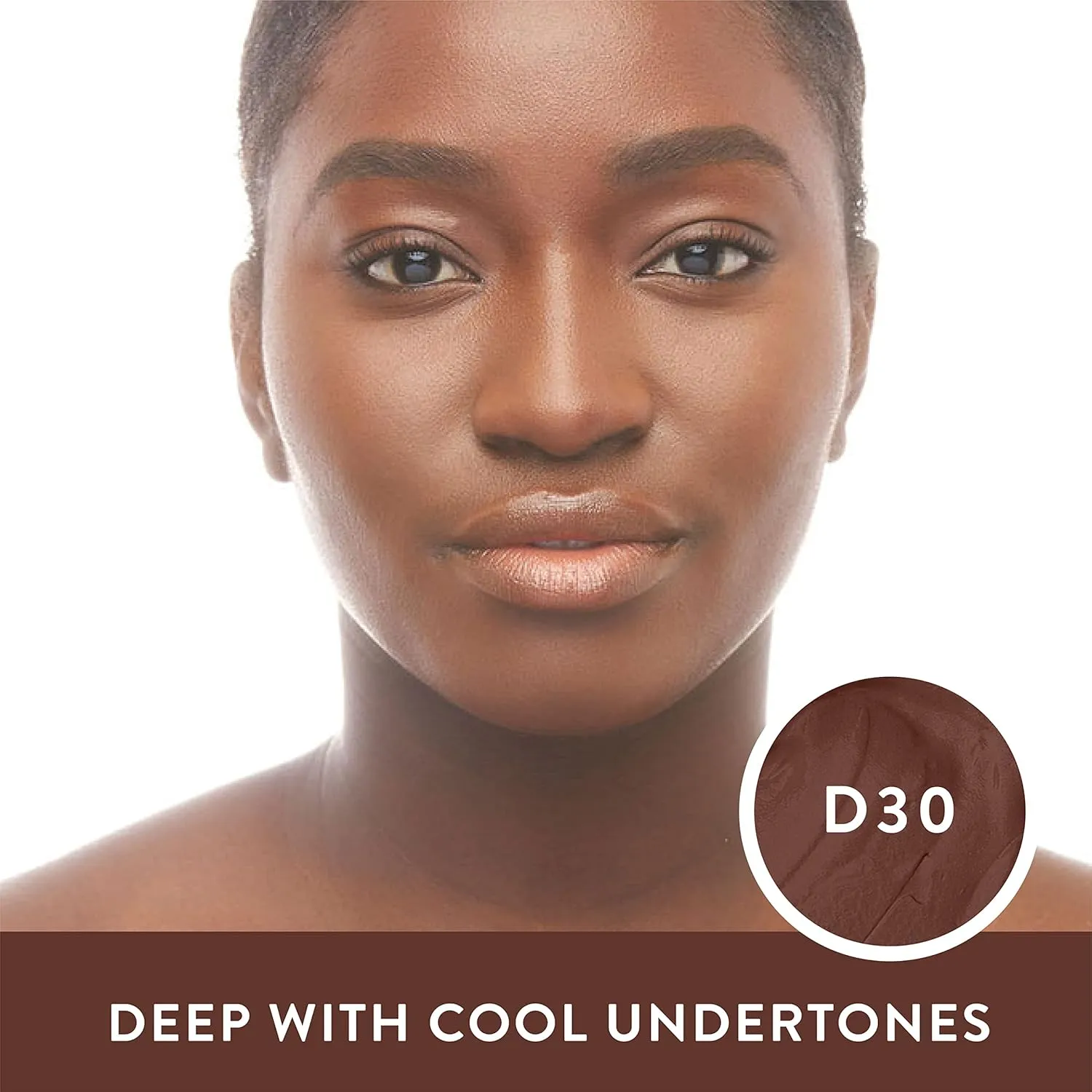 Mented Cosmetics Stick Foundation Make Up, Concealer & Contour Stick for Dark Skin, Cream Foundation for Black Women Makeup, Vegan and Cruelty Free, D30