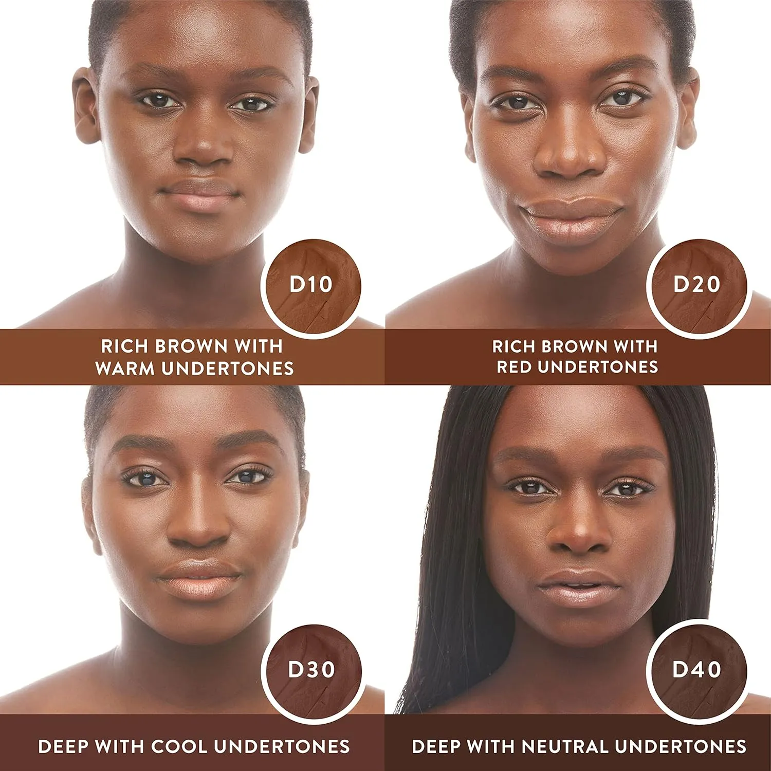 Mented Cosmetics Stick Foundation Make Up, Concealer & Contour Stick for Dark Skin, Cream Foundation for Black Women Makeup, Vegan and Cruelty Free, D30