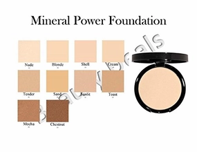 Mineral Makeup Pressed Powder Foundation - Hypoallergenic- w/sponge (Sunlit)