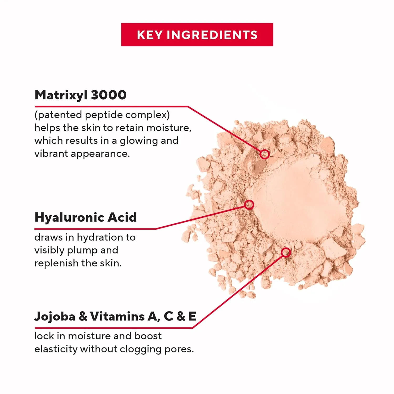 Mirabella Invincible Pure Pressed Powder Foundation - Buildable Mineral Makeup & Blurring Setting Powder for All Skin Types - HD Matte Finishing - Deep D14