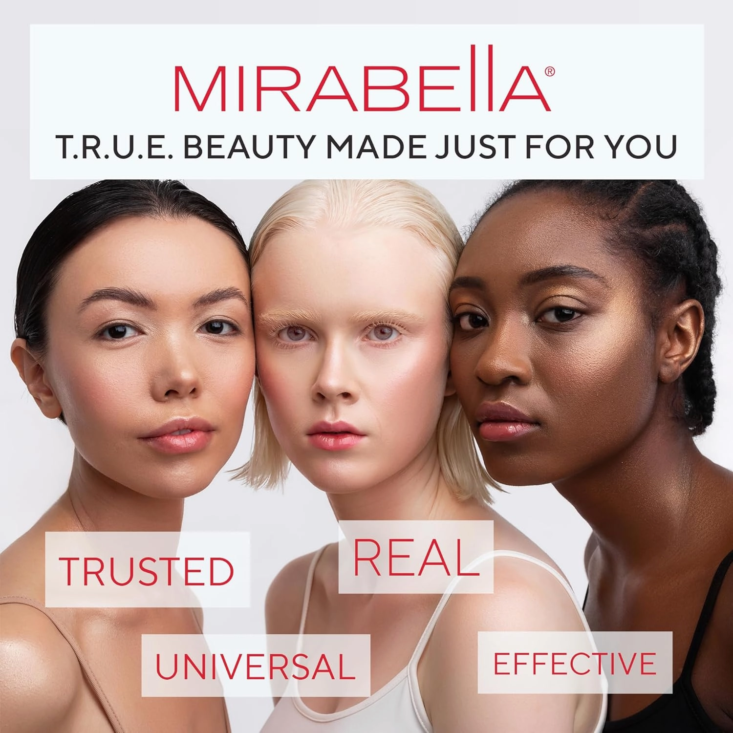 Mirabella Invincible For All HD Liquid Foundation - Anti-Aging Full Coverage Liquid Face Makeup - Moisturizing, Hydrating & Lightweight Foundation for All Skin Types (Fair F70)