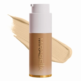 Mirabella Invincible For All HD Liquid Foundation - Anti-Aging Full Coverage Liquid Face Makeup - Moisturizing, Hydrating & Lightweight Foundation for All Skin Types (Medium M140)