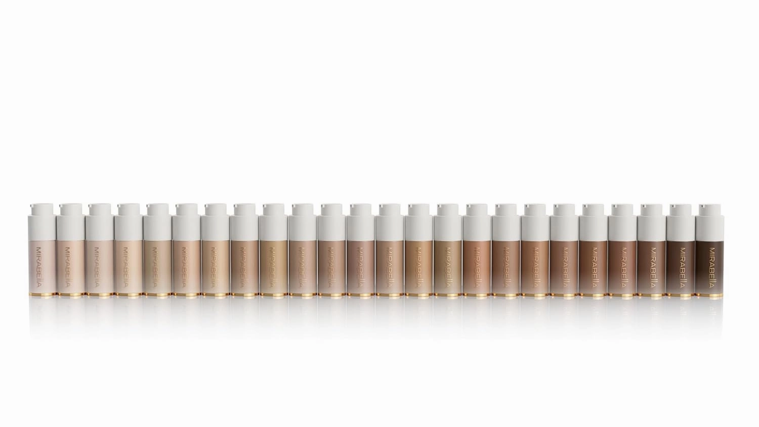 Mirabella Invincible For All HD Liquid Foundation - Anti-Aging Full Coverage Liquid Face Makeup - Moisturizing, Hydrating & Lightweight Foundation for All Skin Types (Medium M150)