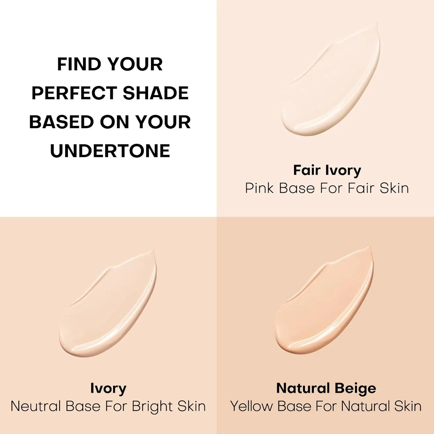 MISTINE Magic Air Cushion Foundation Glow Hydrating Finish Medium Coverage Foundation Makeup for Dry Skin,24H Hydrating Long-Lasting Waterproof Smudge Proof-Natural Beige