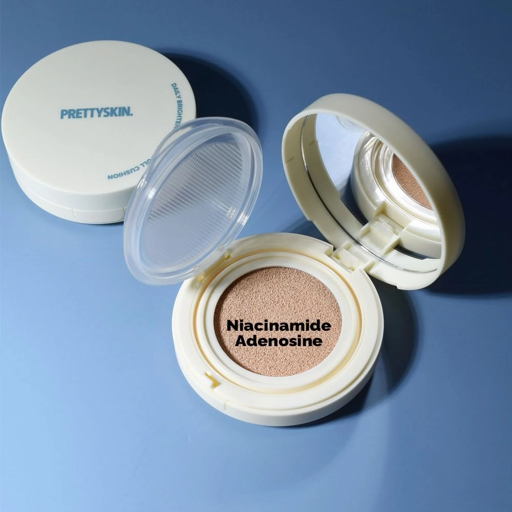 Moisturizing Glow Sun Cushion Foundation SPF50  / PA    with Refill (23 Beige, 15g 15g)