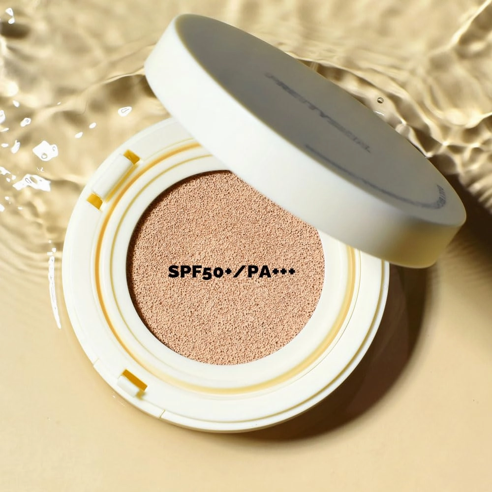 Moisturizing Glow Sun Cushion Foundation SPF50  / PA    with Refill (23 Beige, 15g 15g)