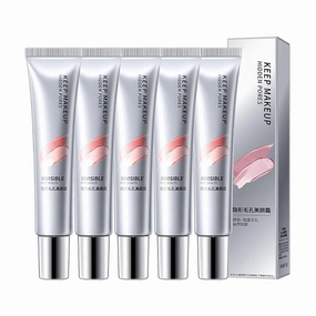 Moisturizing invisible pore beauty cream, brightening primer, brightening cream for perfect natural radiant glass skin, invisible pore concealer, suitable for all skin types