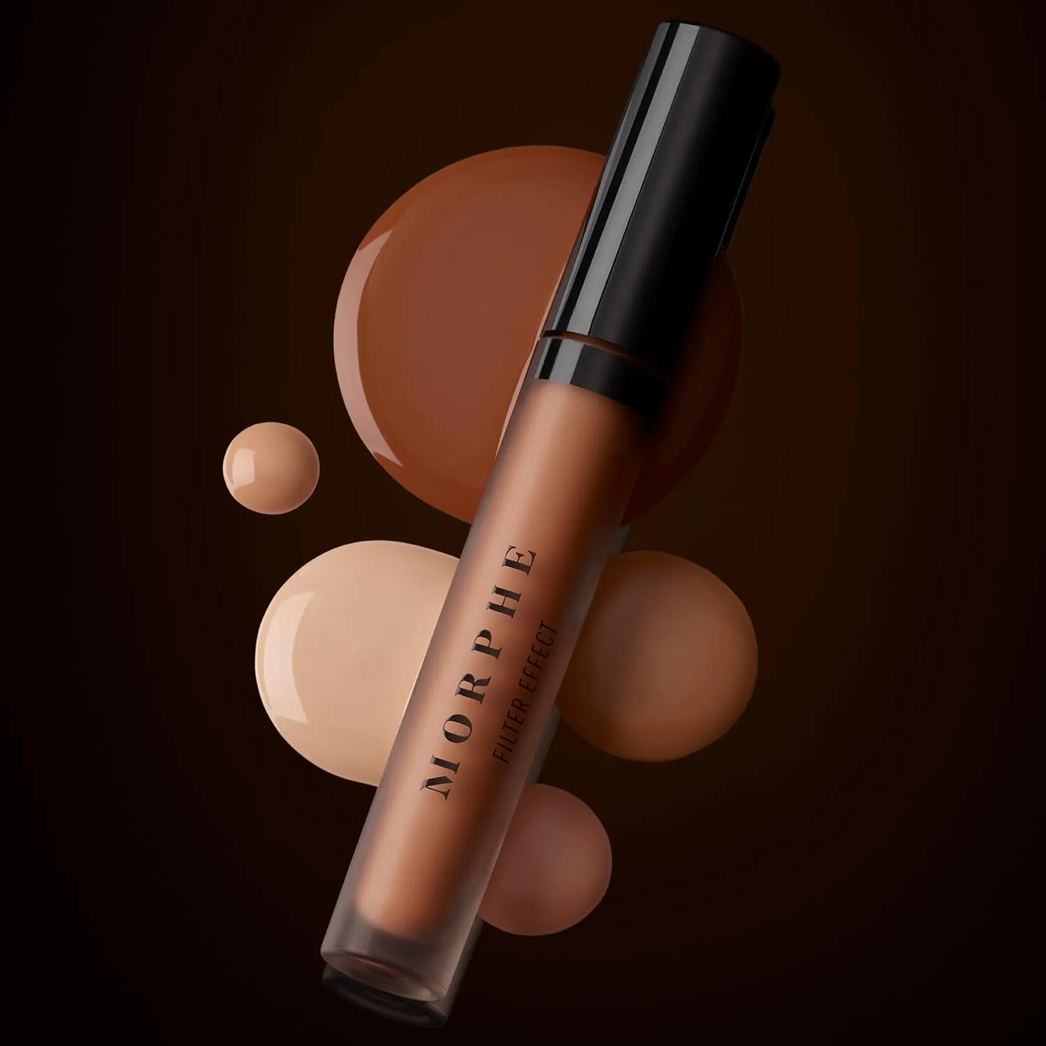 Morphe Filter Effect Soft Radiance Concealer - Buildable Coverage Liquid Concealer Face Makeup with Hyaluronic Acid & Pomegranate Extract & a Natural Radiant Finish - Light 6 (Neutral) (0.12 fl oz)
