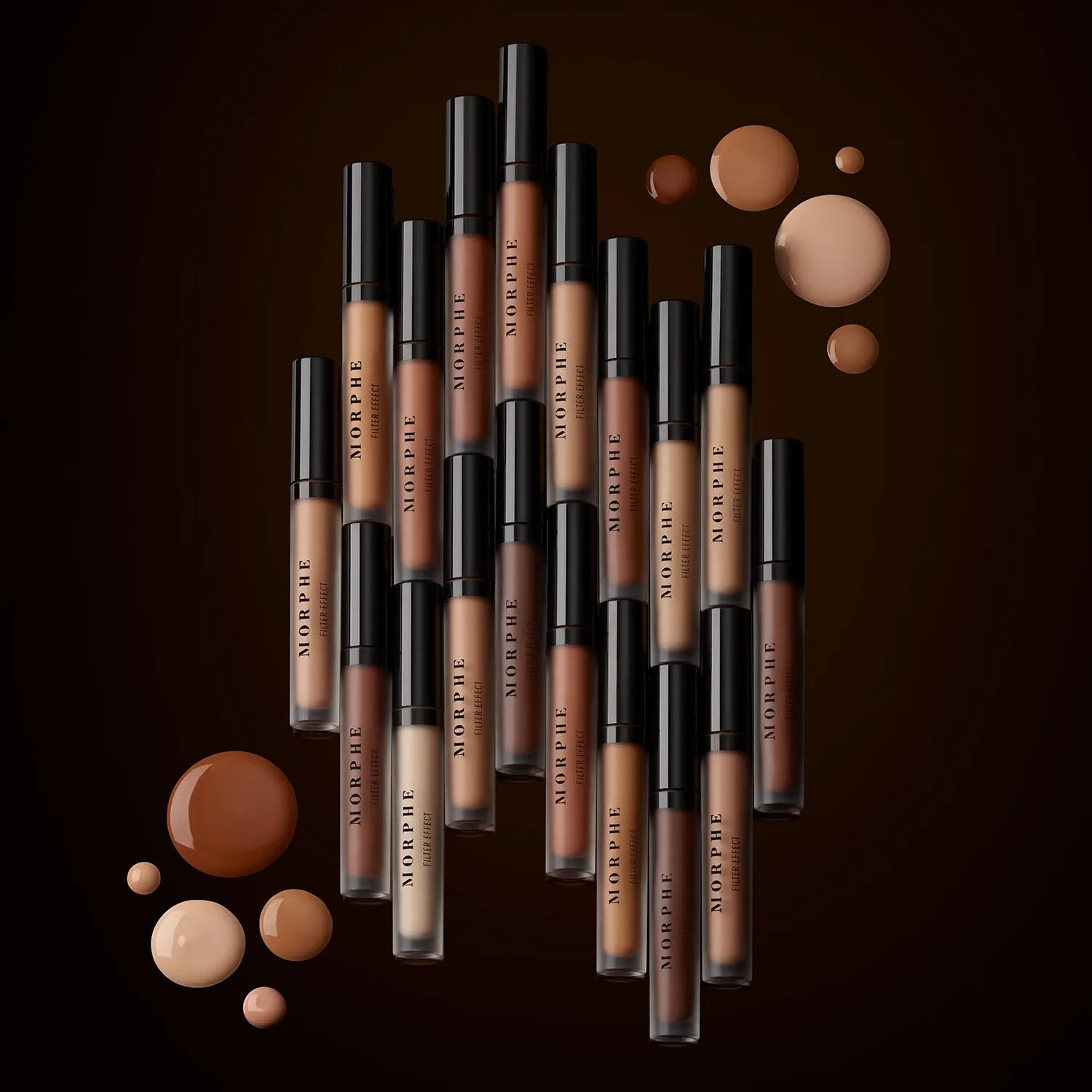 Morphe Filter Effect Soft Radiance Concealer - Buildable Coverage Liquid Concealer Face Makeup with Hyaluronic Acid & Pomegranate Extract & a Natural Radiant Finish - Light 6 (Neutral) (0.12 fl oz)