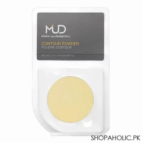 MUD Makeup Designory Contour & Highlighter Powder Refill, Lemon Cream