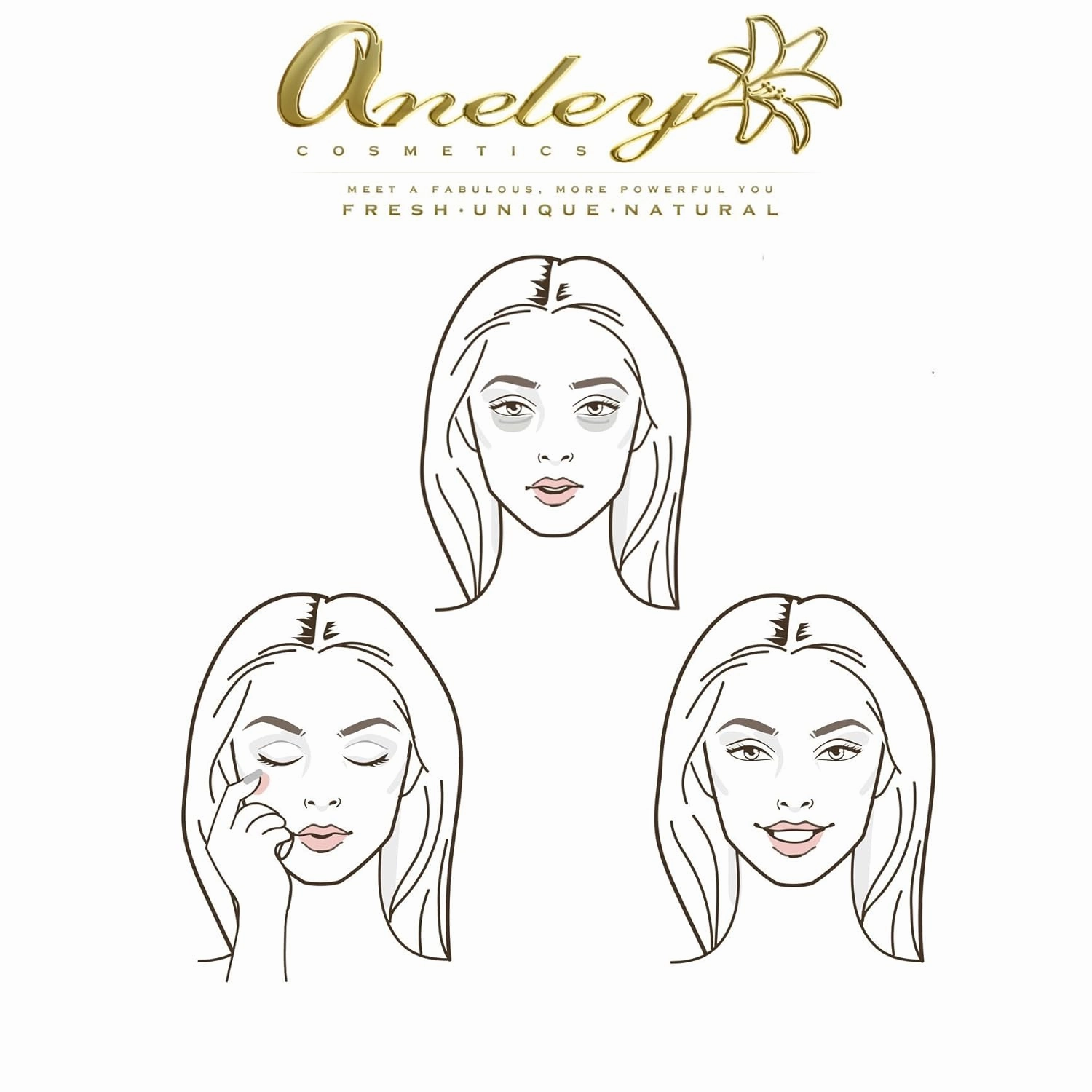 Natural Concealer makeup certified organic ingredients cruelty free vegan gluten free creamy soothing nourishing and hydrating formula for flawless complexion perfect coverage highly(Flawless)