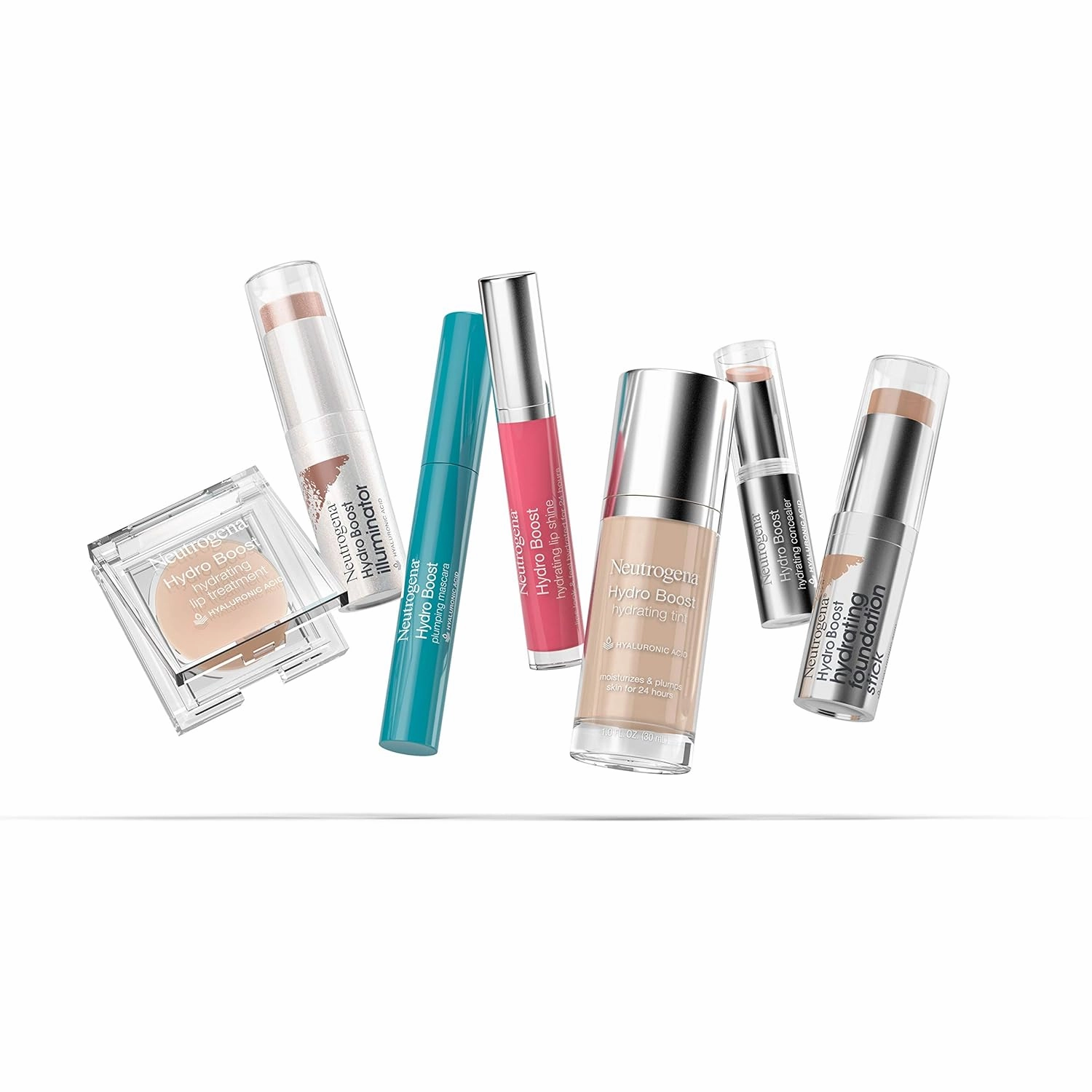 Neutrogena Hydro Boost Hydrating Foundation Stick with Hyaluronic Acid, Oil-Free & Non-Comedogenic Moisturizing Makeup for Smooth Coverage & Radiant-Looking Skin, Nude, 0.29 oz