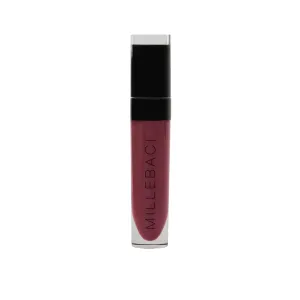 Nouba Millebaci Long Lasting Liquid Lipstick Purple, Lustrous Moisturizing Creamy Formula with Vitamin E Intense Color Pigment High Impact Makeup Lip Cream Color Stick Balm For Women (Color 24)