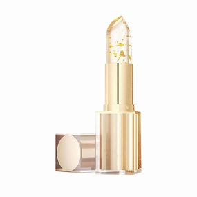 Novealcrbe Mood Lipstick Color, Color Changing 𝗟𝗶𝗽𝘀𝘁𝗶𝗰𝗸 Gold Foil For Women, Novealcrbe Mood Lipstick Color Changing Long Lasting 24 Hours, Moisturizing Glossy Shine Lip Gloss (1pcs)