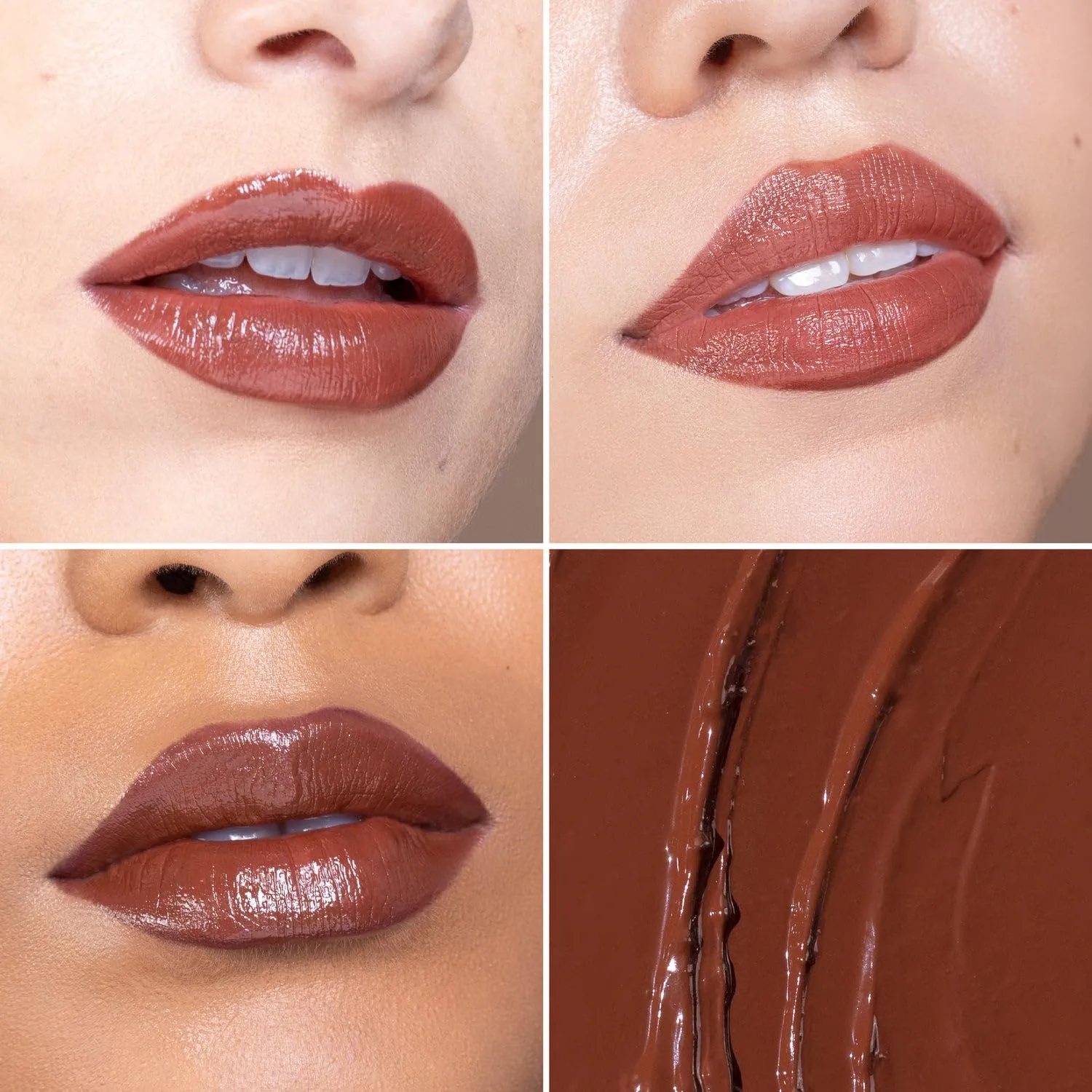 OFIR Lip Rouge Satin Hydrating Lipstick | Full Coverage, Revitalizing, Lightweight Formula | All Day Wear Moisturizing Lipstick | Dark Brown