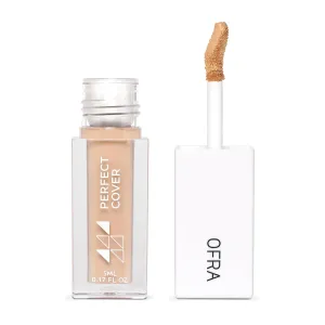 Ofra Cover Concealer - Medium Honey - Natural Finish Liquid Concealer - Hydrating, Smoothing, Blendable, and Long-Lasting Formula - Face Makeup and Under Eye Color Corrector for Dark Circles - 5 ml