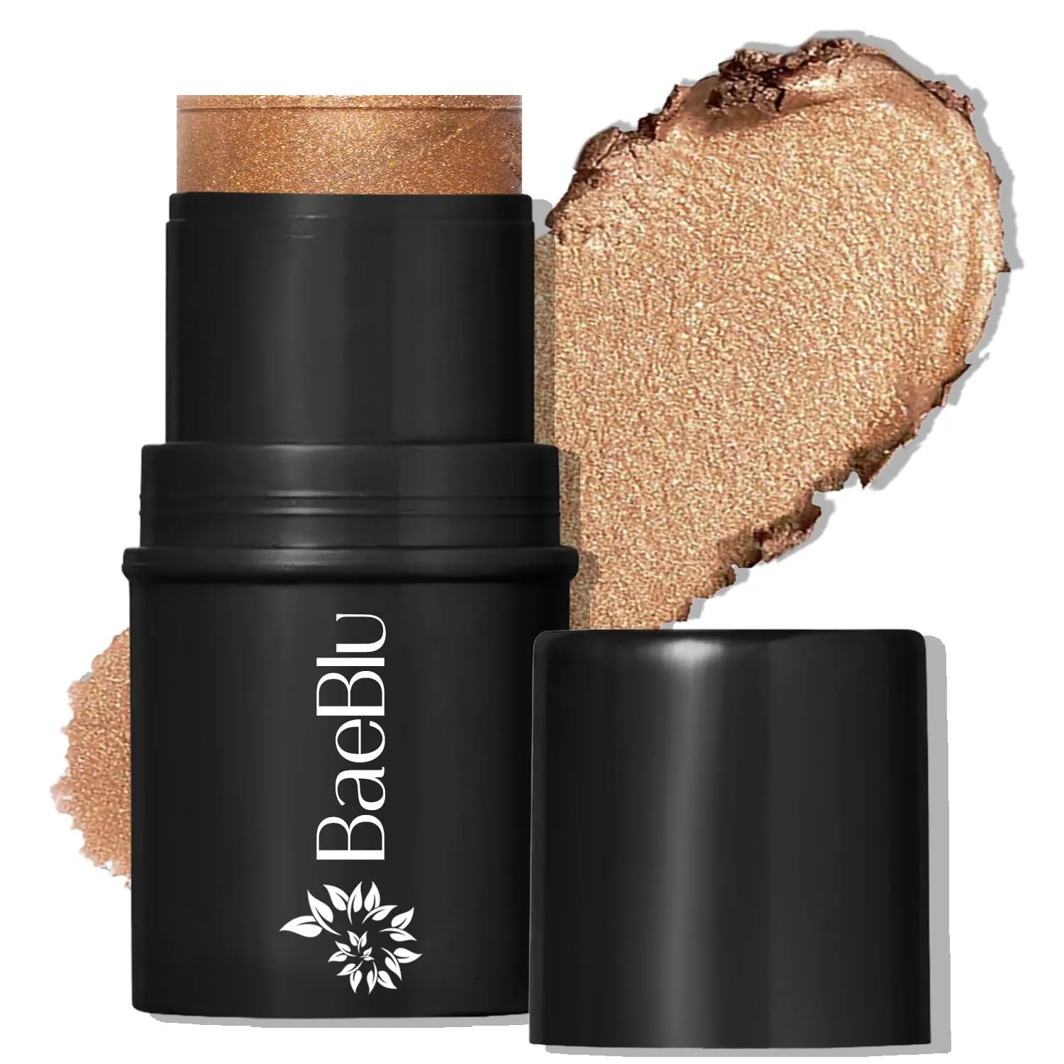 Organic Tint Tube, 100% Natural Vegan Gluten-Free Cream Bronzer Multi-Stick, Made in USA, Brandy