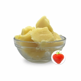 Organic Vegan Strawberry Lip Balm Base (Natural / Tinted)