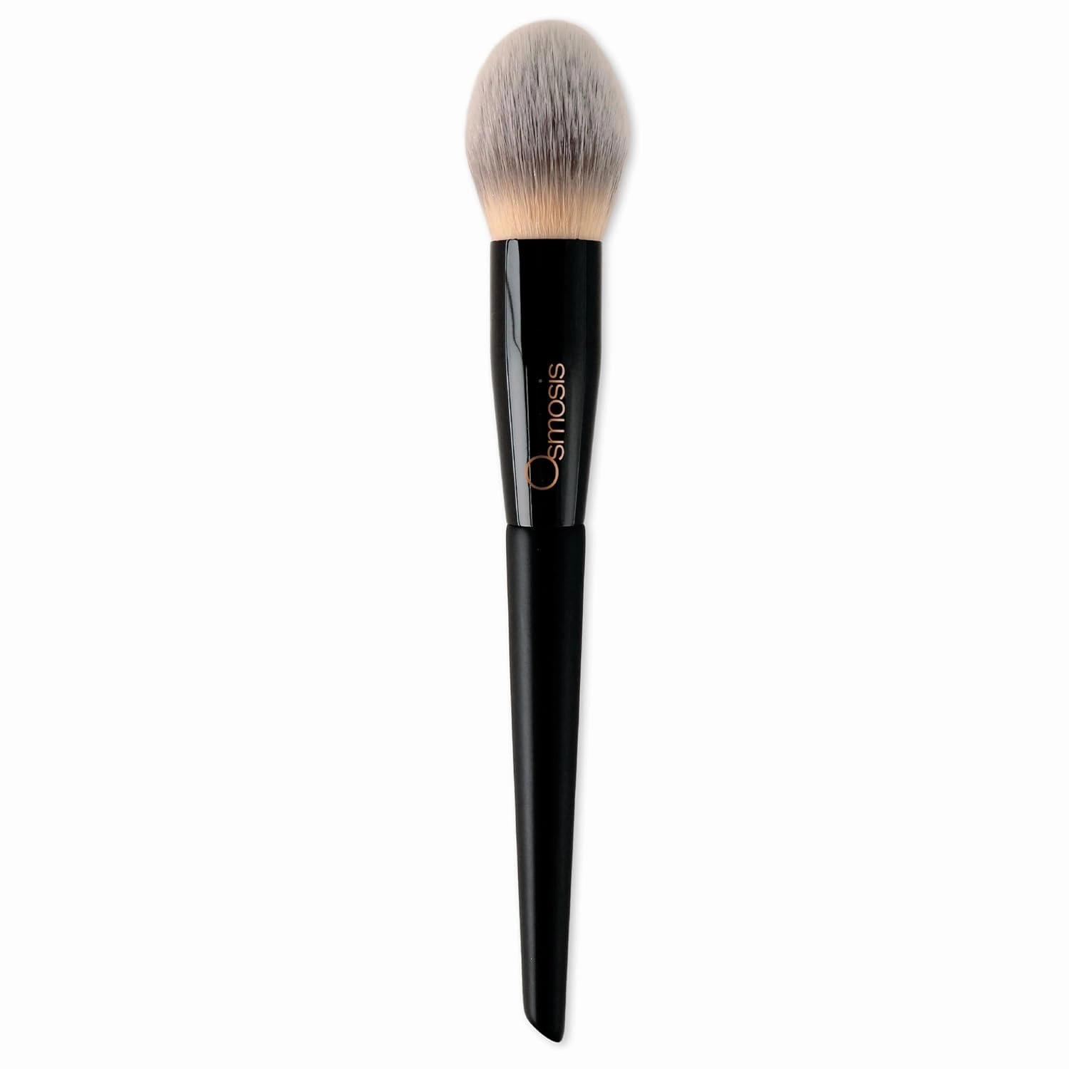 Osmosis Precision Powder Brush for Flawless Foundation, Blush, Bronzer, Highlighter Makeup Application Dense Ultra Soft Bristles