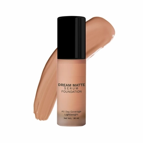 P.ilgrim Medium Rich Caramel Serum Liquid Foundation, Matte & Poreless,30 ml |Foundation for face make up infused |Water-Resistant,All Day Coverage| All Skin Types