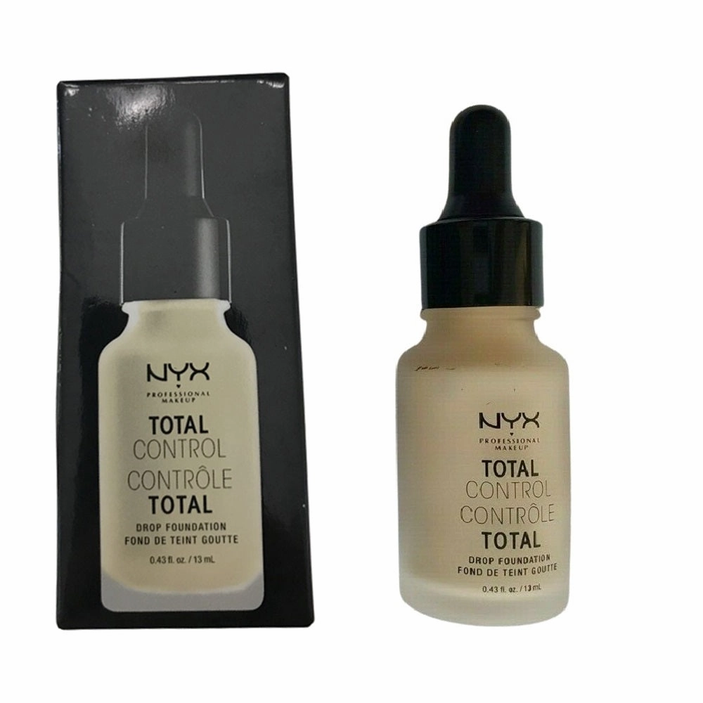 Pack of 2 NYX Total Control Drop Foundation, Vanilla # TCDF06