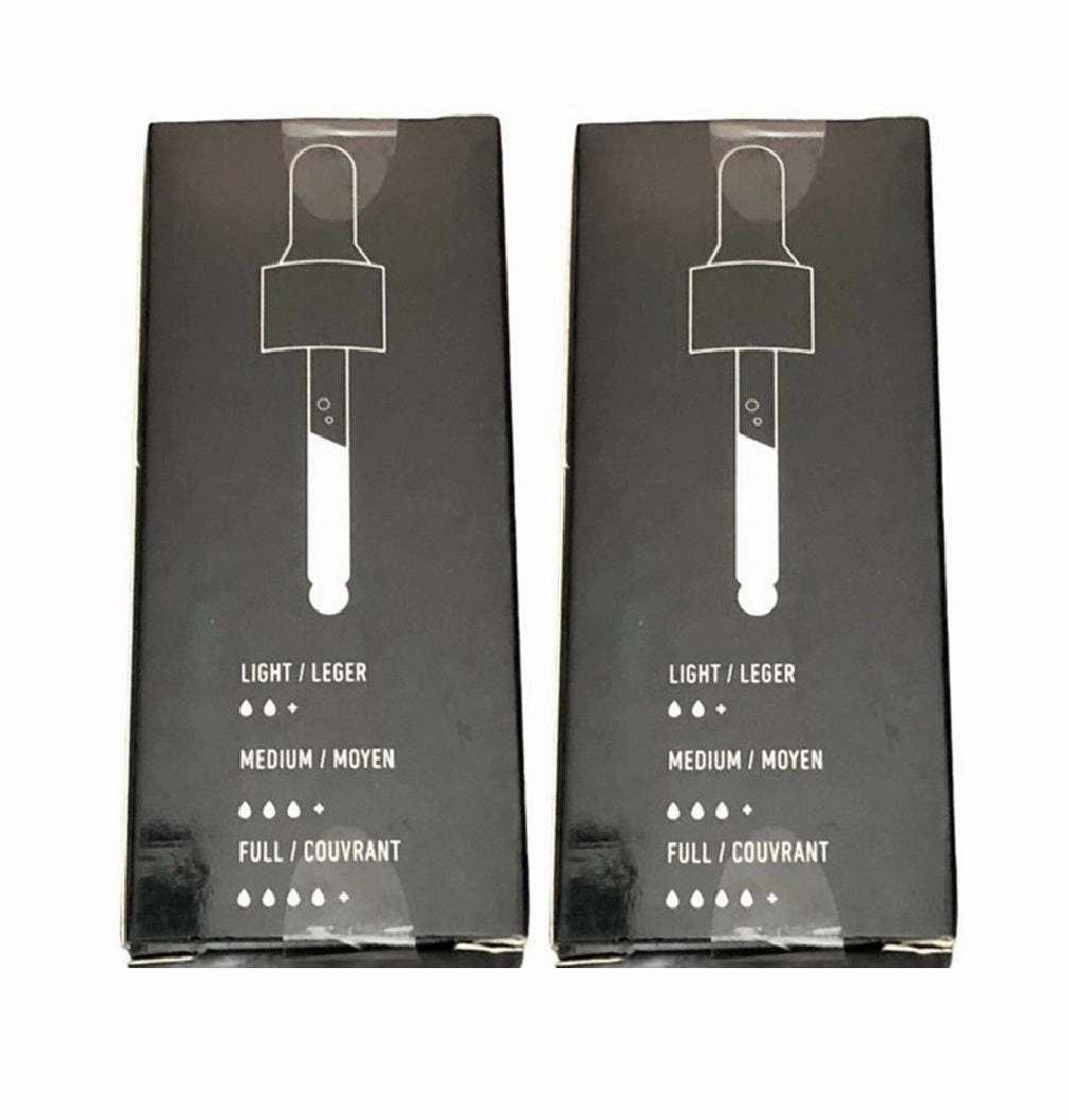 Pack of 2 NYX Total Control Drop Foundation, Vanilla # TCDF06