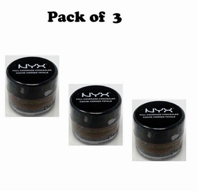 Pack of 3 NYX Above & Beyond Full Coverage Concealer, CJ08.2 Cappuccino