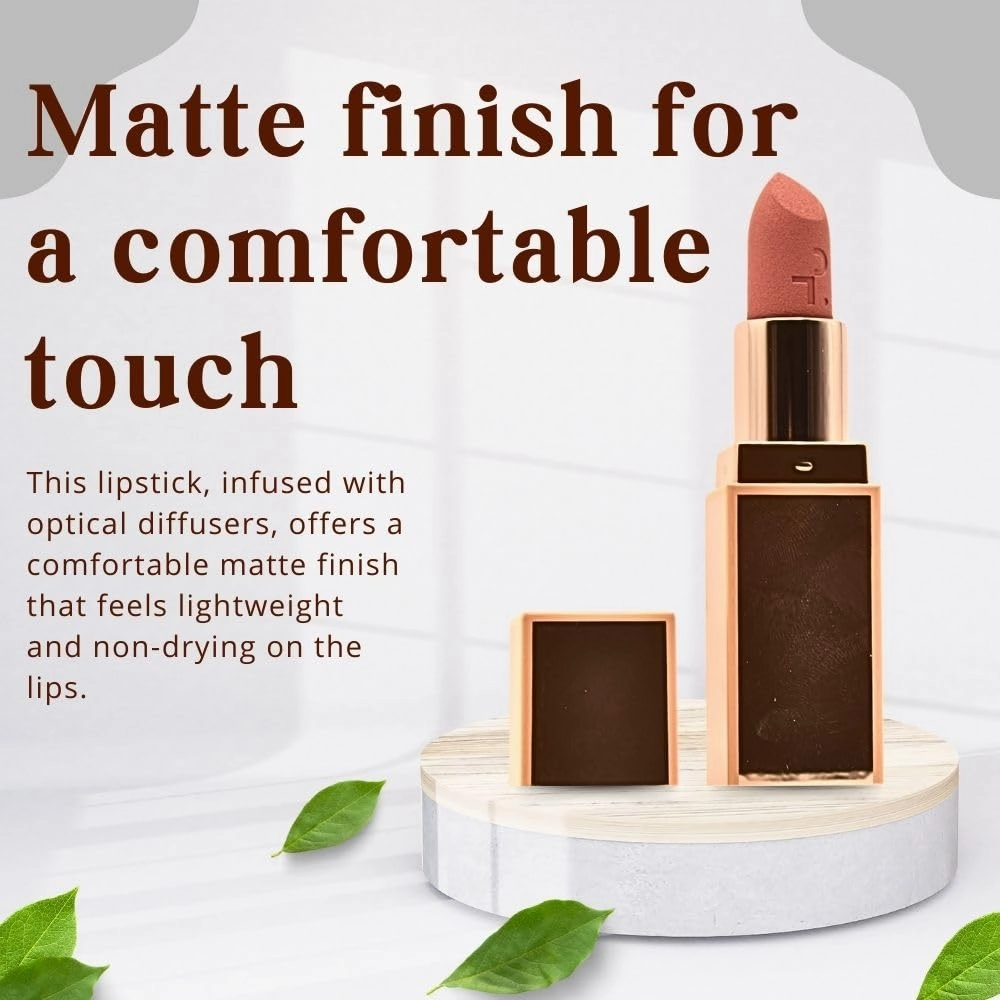 PATRICK TA Matte Suede Lipstick - Shy - Soft Pink