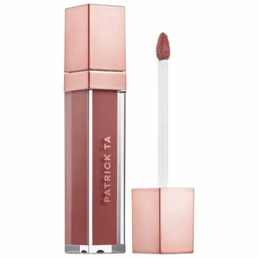 PATRICK TA Monochrome Moment Silky Lip Crème - She's Confident (rose beige)