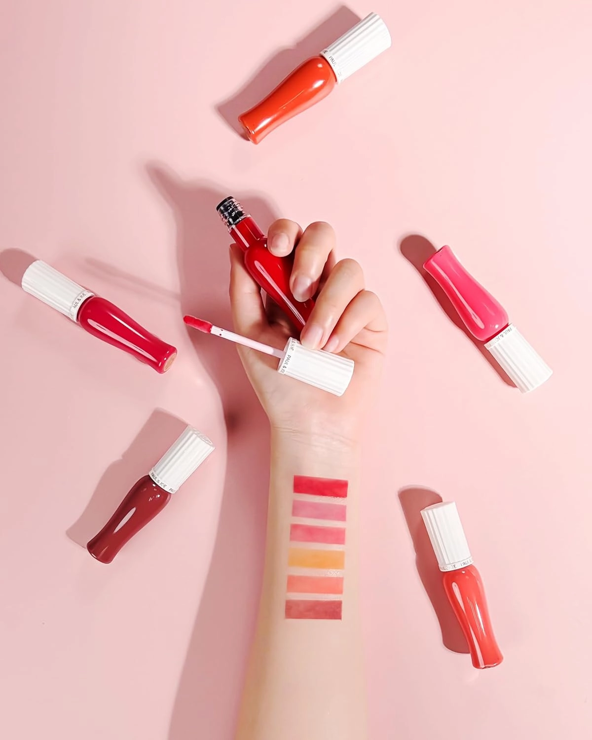Paul & Joe Glossy Rouge 01 So Loveable, Red – High Gloss Liquid Lipstick, Plumping & Hydrating, Radiant Shine, Non-Sticky Cushion Finish, 0.35 oz