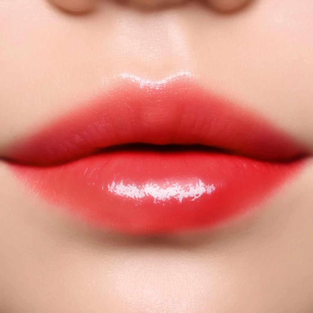 Paul & Joe Glossy Rouge 01 So Loveable, Red – High Gloss Liquid Lipstick, Plumping & Hydrating, Radiant Shine, Non-Sticky Cushion Finish, 0.35 oz